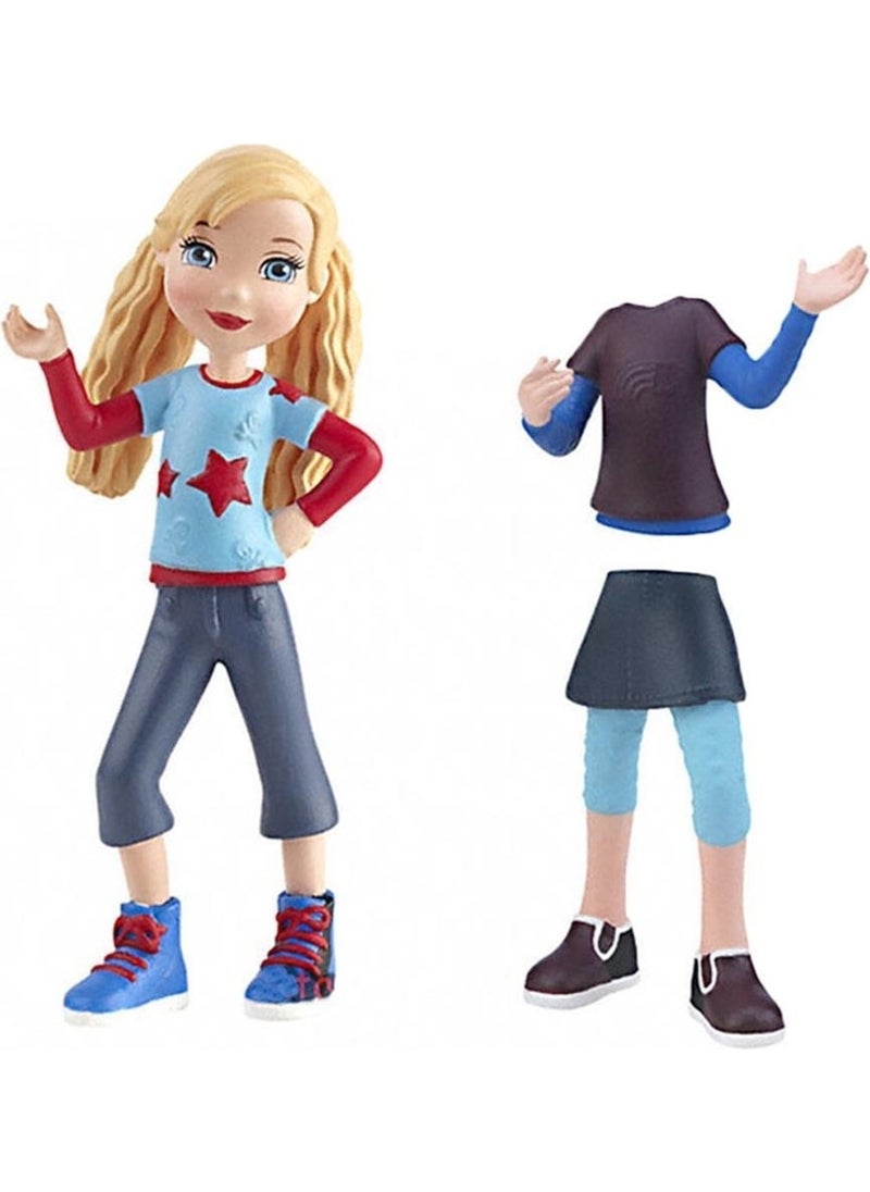 nickelodeon 2-pack Icarly Fashion Switch Carly and Sam - Icarly Fashion Clothes - Switchable Clothes  - Image 3