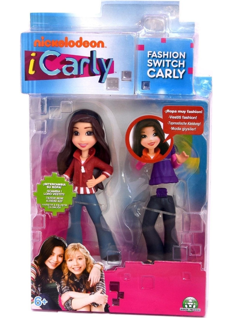 nickelodeon 2-pack Icarly Fashion Switch Carly and Sam - Icarly Fashion Clothes - Switchable Clothes  - Image 4
