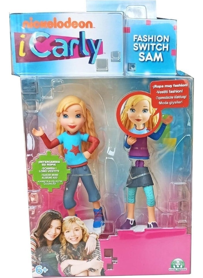 nickelodeon 2-pack Icarly Fashion Switch Carly and Sam - Icarly Fashion Clothes - Switchable Clothes  - Image 5