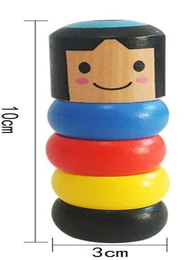 Crackles Immortal Wooden Man Magic Doll Toy for Kids | Unbreakable Tumbling Acrobatic Toy | Stage Trick Props | Tricks | Magic Toy - Pack of 1 - Image 3