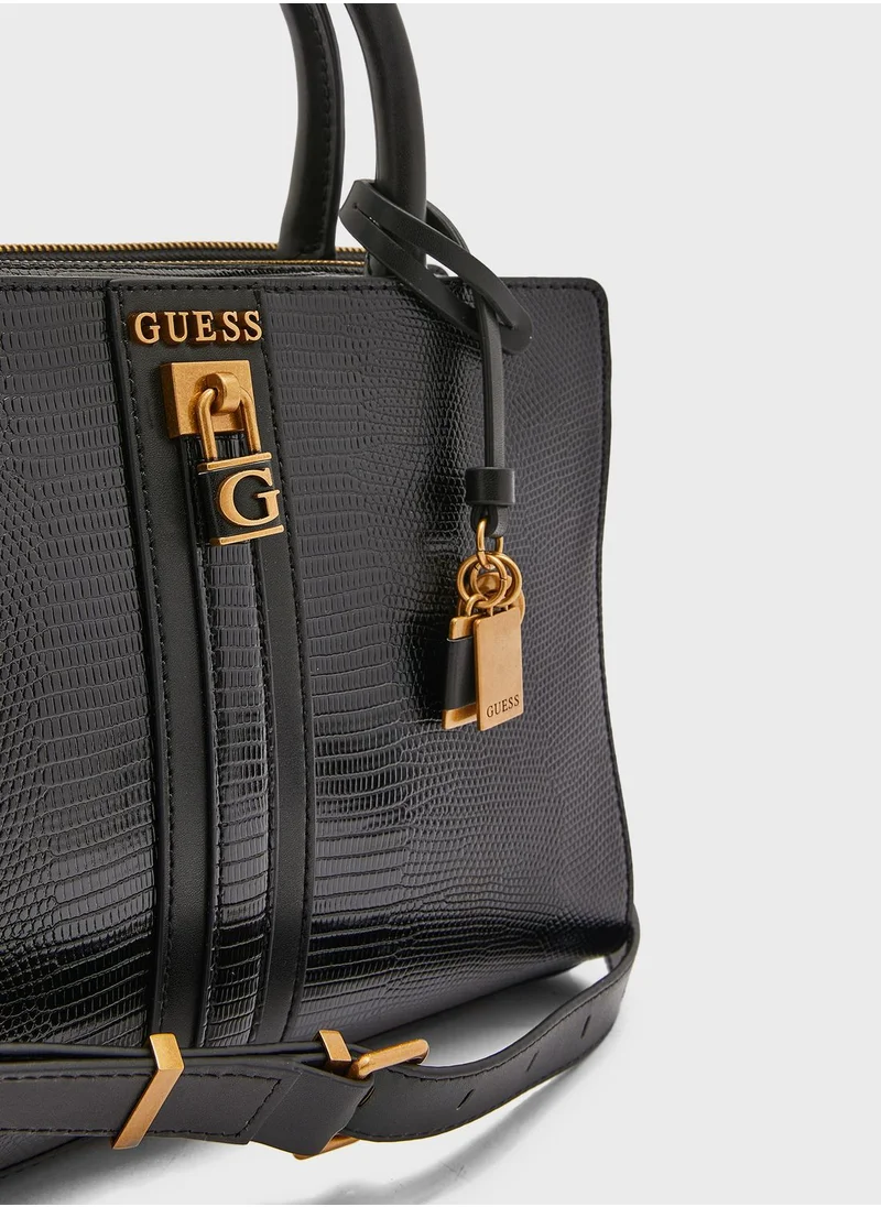 GUESS Ginvera Elite Society Satchel