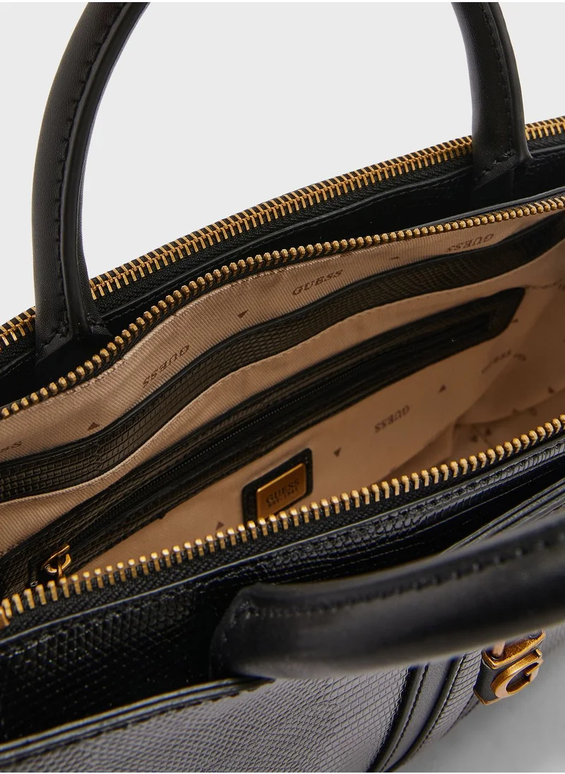 GUESS Ginvera Elite Society Satchel