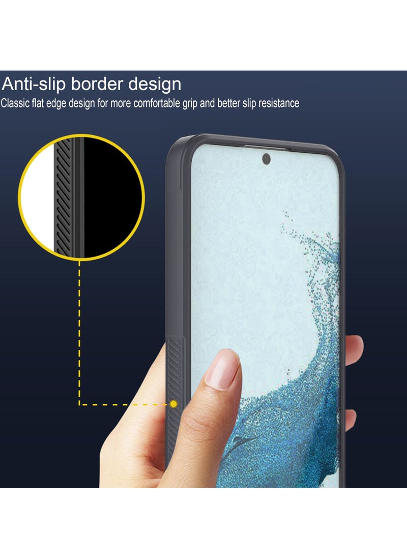 جراب خلفي من السيليكون عالي الحماية متوافق مع هاتف Samsung Galaxy A54 Magic Shield مقاوم للصدمات مع حماية للكاميرا (رمادي)