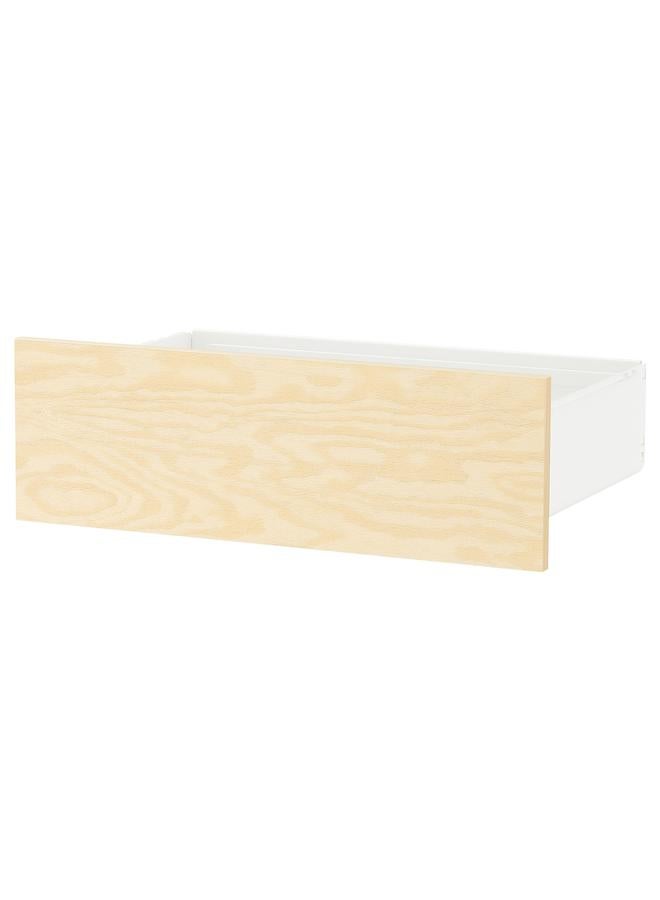 Green Tiger Drawer, white/lively pine effect, 60x42x20 cm - Image 1