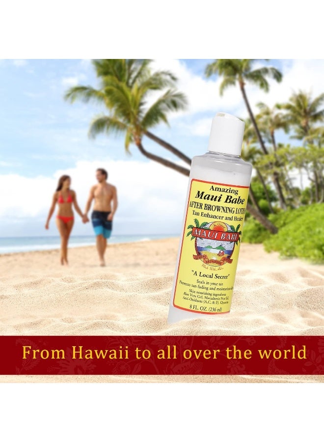 Maui Babe After Browning Tanning Lotion 8 Ounces - Image 5