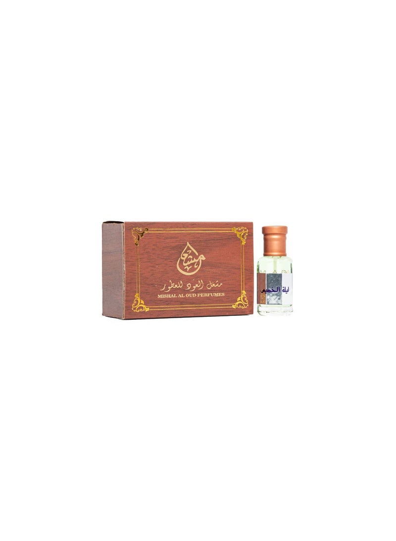 Mishal al oud Lailath Khames Perfumes for Unisex, 12 ML - Image 1