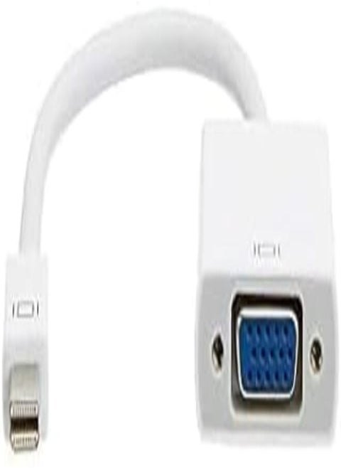 Mini DisplayPort DP Display Port to VGA Cable Adapter Converter For Macbook Pro