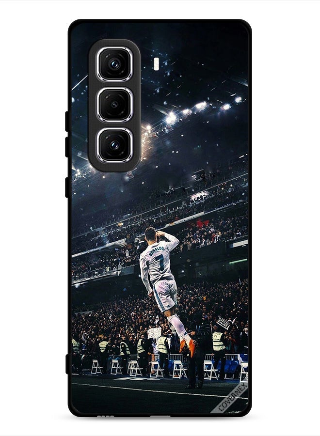 Covernex Infinix Hot 50 Pro 4G Protective Case Cover Ronaldo Flying - Image 1