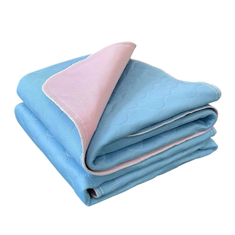 peepeego 2PCS Reusable Underpads Large 34 x 36 Upgrade Cooling Waterproof Bed Pads with Heavy Absorbent Washable for Incontinent Potty Training for Adult Kids Dogs
