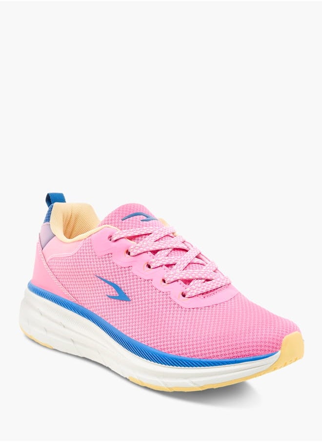 Dash Women Colourblock Sports Shoes with Lace-Up Closure  - Image 2
