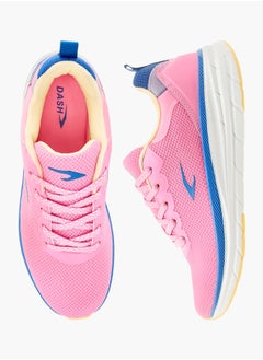 Dash Women Colourblock Sports Shoes with Lace-Up Closure  - Image 1