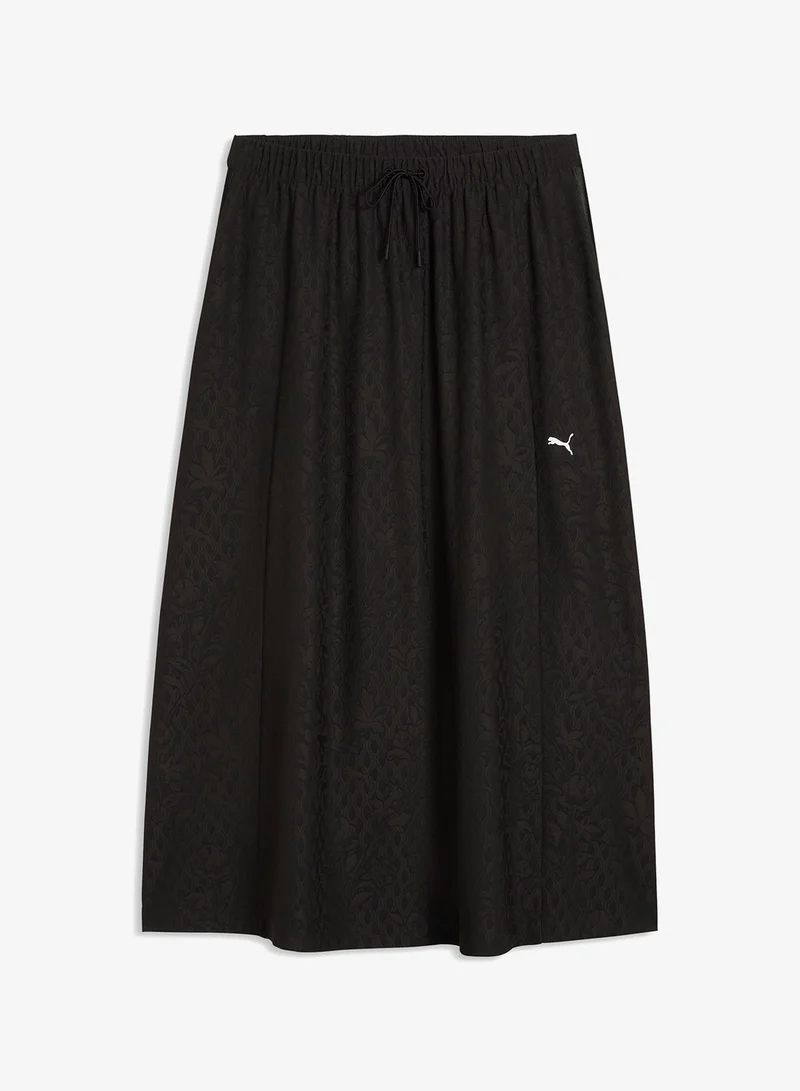 Puma Lace Pack T7 Midi Skirt
