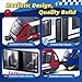 Crelloci 4 Pack Bullet Train Set Linked High Speed Lotomotive Toy Train Connectable Model Car Sliding Wheel Railway Cars Vehicle Set with Front Rear Couplers Gift for Kids Boys Ages 3 - Image 4