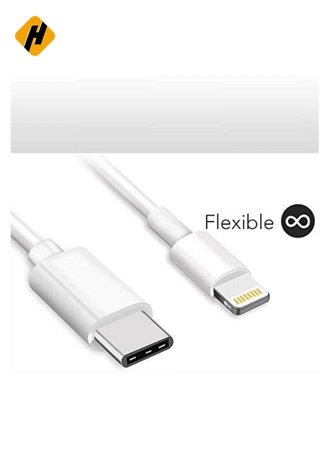 "Lightning-Fast Charging: 2m USB-C to Lightning Cable with 20W PD for Apple iPhone 13 Pro Max & Mini"