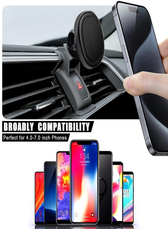 Mengfly Car Phone Holder, Air Vent Phone Stand Mount, for Honda Civic 2021 2020 2019 2018 2017 2016, Auto Dashboard Magnetic Navigation Bracket, for iPhone, Samsung and All Smartphone - Image 3