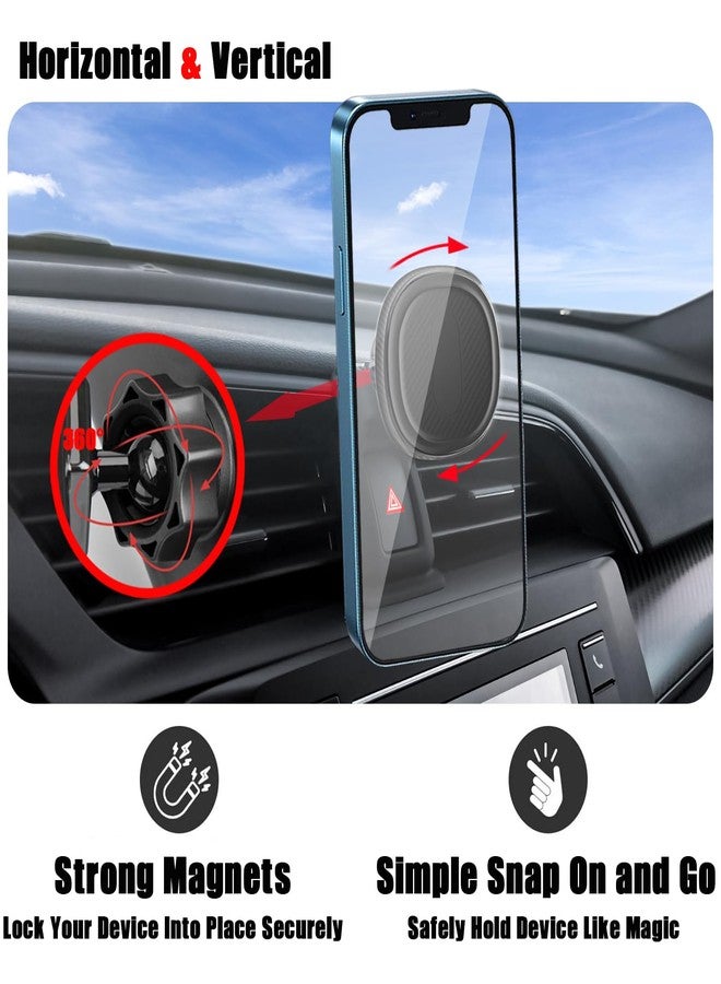 Mengfly Car Phone Holder, Air Vent Phone Stand Mount, for Honda Civic 2021 2020 2019 2018 2017 2016, Auto Dashboard Magnetic Navigation Bracket, for iPhone, Samsung and All Smartphone - Image 4