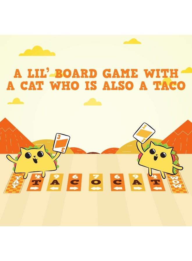Exploding Kittens Tacocat Spelled Backwards Board Game 2 Player Card Game Fun Strategy Game for Kids & Adults Ages 7+ Fast Family Game - Image 2