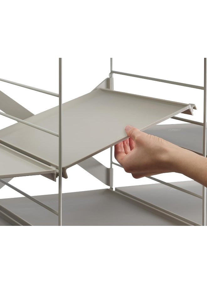 Joseph Joseph Joseph Joseph Level Adjustable Shoe Rack, Strong Shoe Racks and Steel Frame, 12 Pairs of Shoes  - Image 5