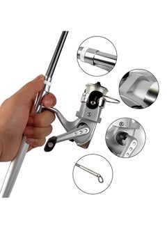 REOCLE Pen Fishing Rod Set Portable Pocket Fishing Gear Outdoor Mini Fishing Rod  - Image 2