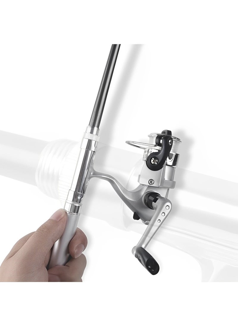 REOCLE - Pen Fishing Rod Set Portable Pocket Fishing Gear Outdoor Mini Fishing Rod - Image 1
