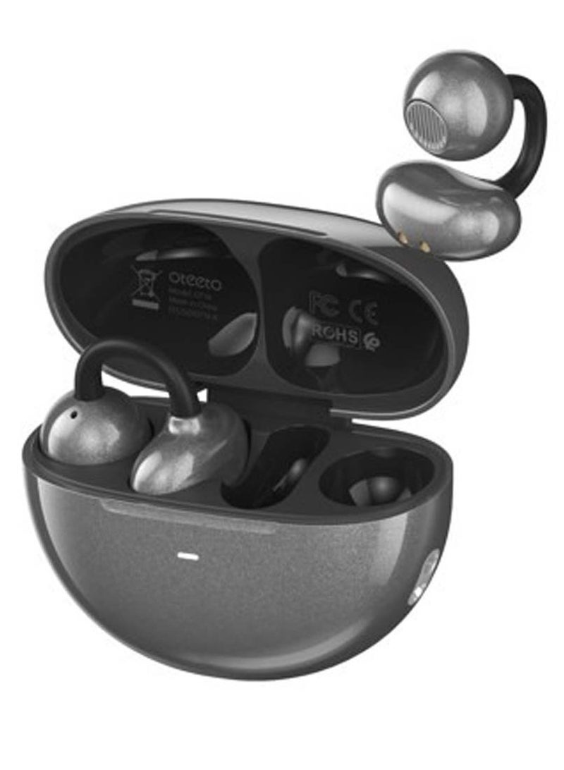 Oteeto OT14 Wireless Earbuds – Bluetooth 5.4 with LAN XUN 5656C Chip, 13mm Dynamic Drivers, Touch Controls & Sisonic Mic - Image 4