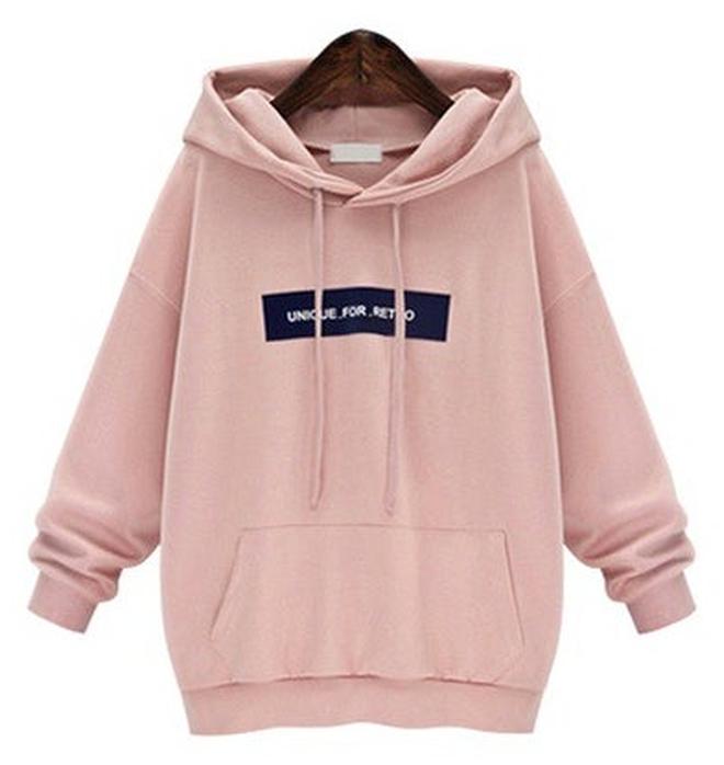 2025 سترة هوديي جديدة مبطنة بالفليس للنساء، مقاس واسع، نمط كوري، سترة طويلة الأكمام عصرية للطلاب، ملابس نسائية للتصدير