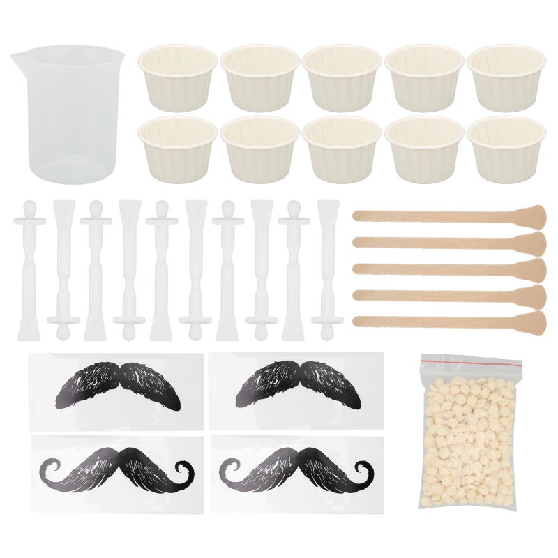 Blue zoo Nose Wax Kit for Men Women: Safe Painless Nose Hair Removal Wax Beans With Complete Tools, Gentle Sensitive Skin Waxing Kit for Home, Effective Root Removal Lasts 4 Weeks - Image 3