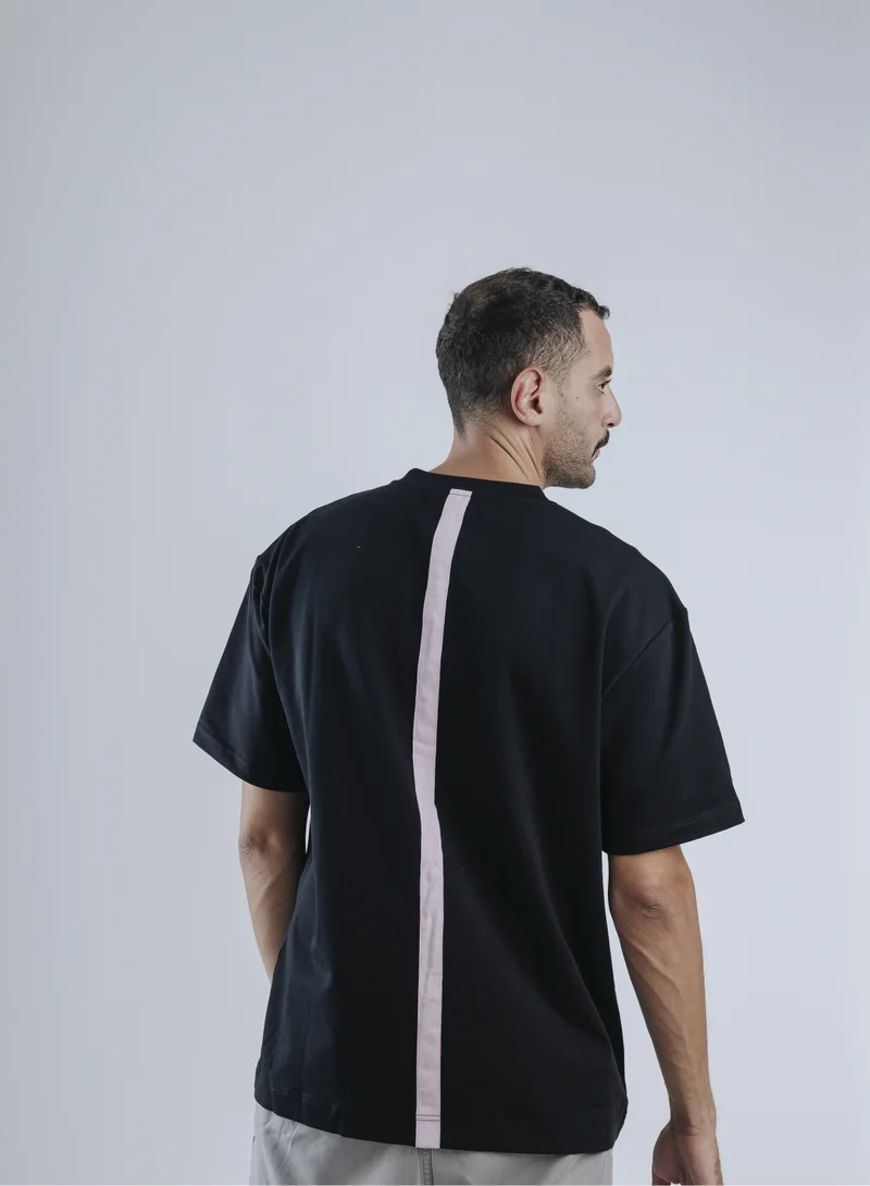 Snugface Snugface The Strap Oversized Tshirts, Black, SF15-5BLK, Size-L