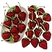 Gresorth 20pcs Artificial Lifelike Simulation Big Strawberry Fake Fruit Home Kitchen Decor Photo Props - Image 2