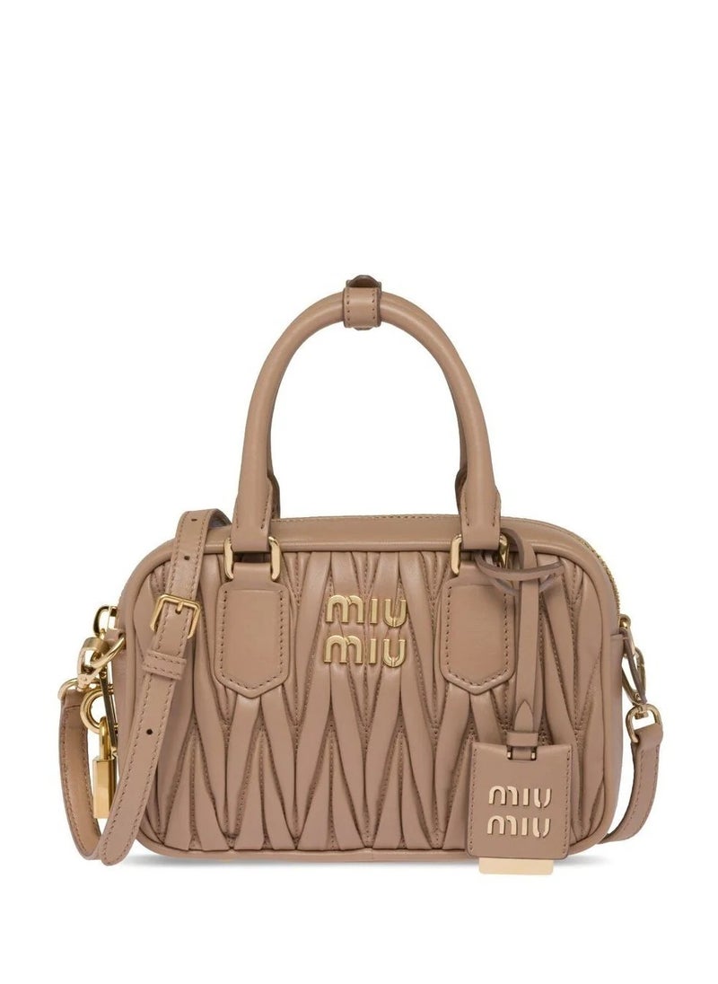 MIU - MIU Arcadie Quilted nappa leather bag Shoulder Crossbody - Image 1