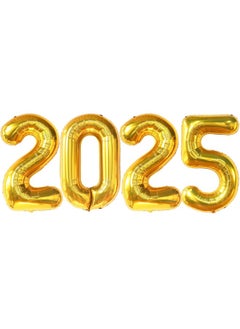 KATCHON KatchOn, Giant 42 Inch Gold 2025 Balloons Number - New Years Decorations 2025 | Foil 2025 Balloon Numbers for 2025 New Years Eve Party Supplies | Happy New Year Decorations 2025 | NYE Decorations 2025  - Image 1