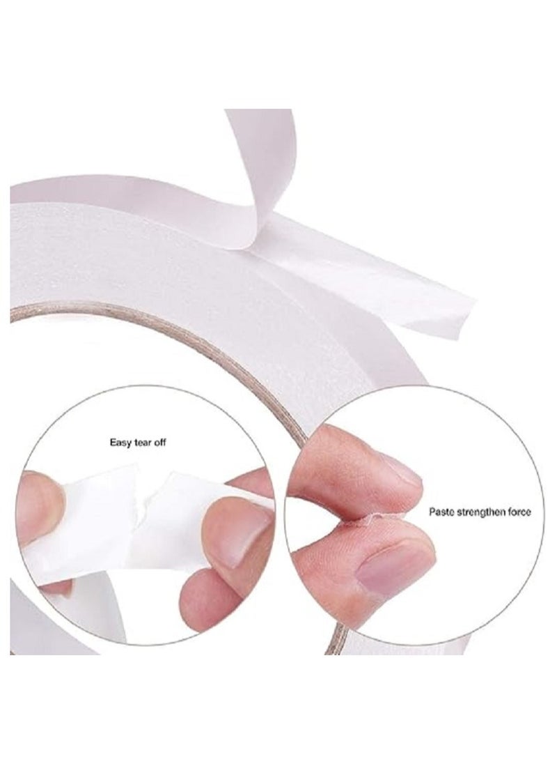 Mounting Tape White double face adhesive mounting tape - multi-purpose, 2 pieces  - Image 4