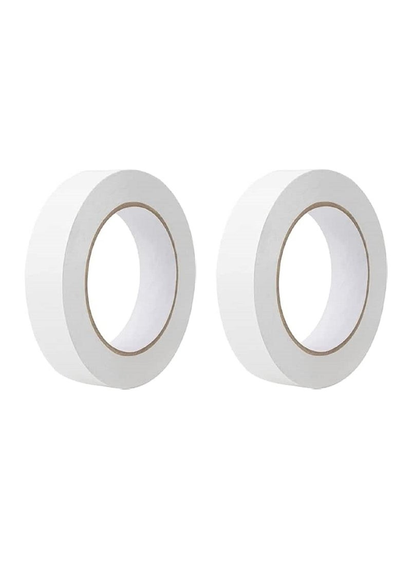 Mounting Tape White double face adhesive mounting tape - multi-purpose, 2 pieces  - Image 1