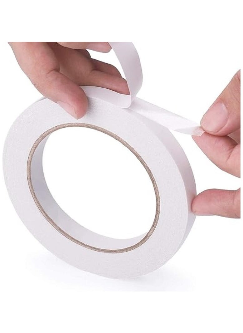 Mounting Tape White double face adhesive mounting tape - multi-purpose, 2 pieces  - Image 2