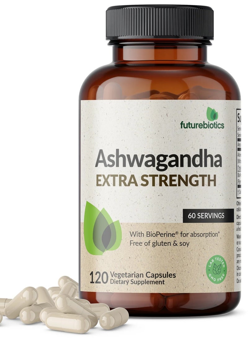 Ashwagandha Extra Strength, 120 Vegetarian Capsules - pzsku/Z2E64199B8197F713B77BZ/45/_/1740477889/8a3359fc-7e85-4d4c-99c9-2012b96ceba3