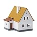 Evemodel One Set N Scale 1160 Model Village House Assembled Model Architectural Building Layout JZN03Y - Image 3