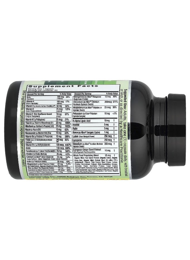 Emerald Laboratories Emerald Laboratories, CoEnzymated Women's 1-Daily Multi, 60 Vegetable Caps  - Image 2