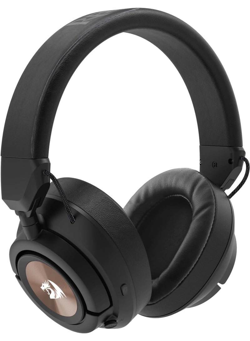 REDRAGON H889 Wireless Gaming Headset – 4 Connection Modes (2.4G/BT/3.5mm/USB), 53mm Drivers, 7.1 Surround Sound, Spatial Audio, Detachable Microphone, Multi-Platform Gaming Headset for PC, PS5, PS4, Nintendo Switch, Xbox One & Mobile - Image 4