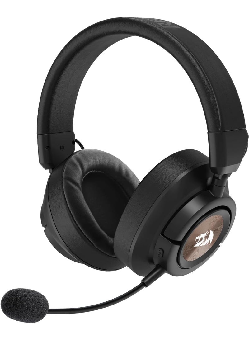 REDRAGON H889 Wireless Gaming Headset – 4 Connection Modes (2.4G/BT/3.5mm/USB), 53mm Drivers, 7.1 Surround Sound, Spatial Audio, Detachable Microphone, Multi-Platform Gaming Headset for PC, PS5, PS4, Nintendo Switch, Xbox One & Mobile - Image 1