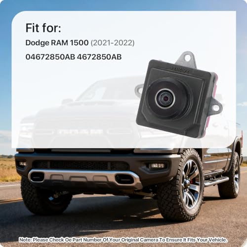 GreenYi 04672850AB Rear View Camera Replacement for Dodge RAM 1500 2021 2022 OE Backup Cam Replaces 4672850AB by GreenYi - Image 3