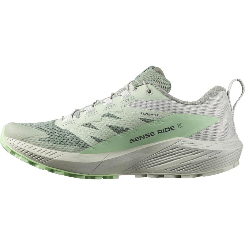 Sense Ride 5 Women's Hiking Shoe For Trail And Outdoor Use Breathable Mesh Upper With Rubber Outsole Black Grey Blue Lightweight Cushioned Support - Image 4