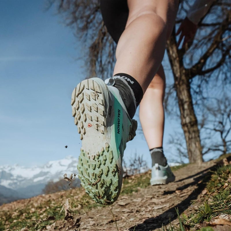 Sense Ride 5 Women's Hiking Shoe For Trail And Outdoor Use Breathable Mesh Upper With Rubber Outsole Black Grey Blue Lightweight Cushioned Support - Image 3