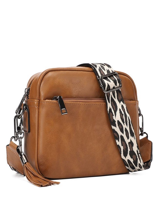 KL928 Small Crossbody Bags for Women, Soft FAUX Leather Cell Phone Purse，Adjustable Strap Shoulder Handbags Wallet Purse - Image 1