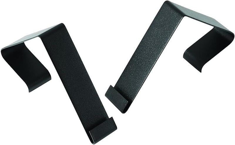 Quartet Cubicle Partition Hangers Fits 15  25 Cube Walls Matrix Black MCH10 - Image 2