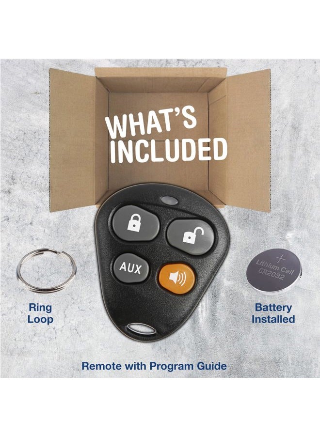 KeylessOption Keyless Entry Remote Starter Car Key Fob Alarm for Aftermarket Viper Automate EZSDEI474V 474V - Image 3