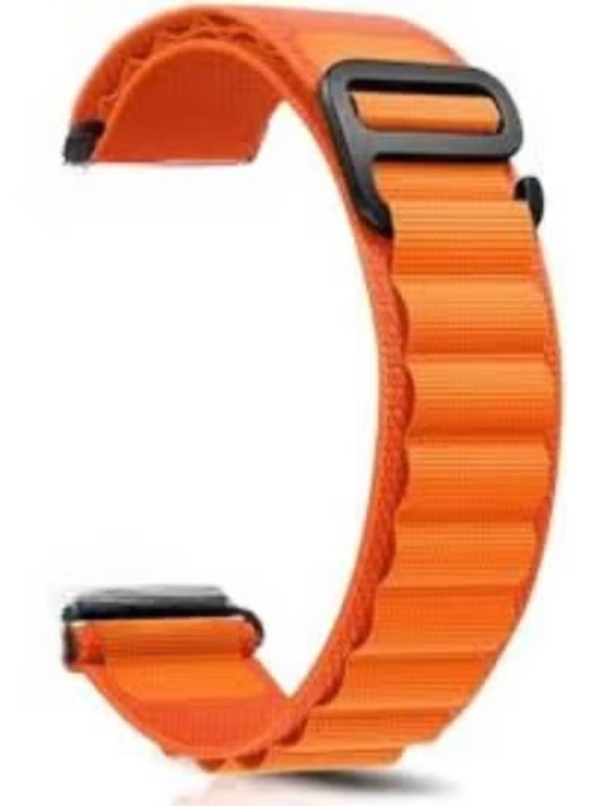 Durable Sports Band 4.0 -Alpine Loop Double -Layer Nylon Weave -Oronge - Image 2