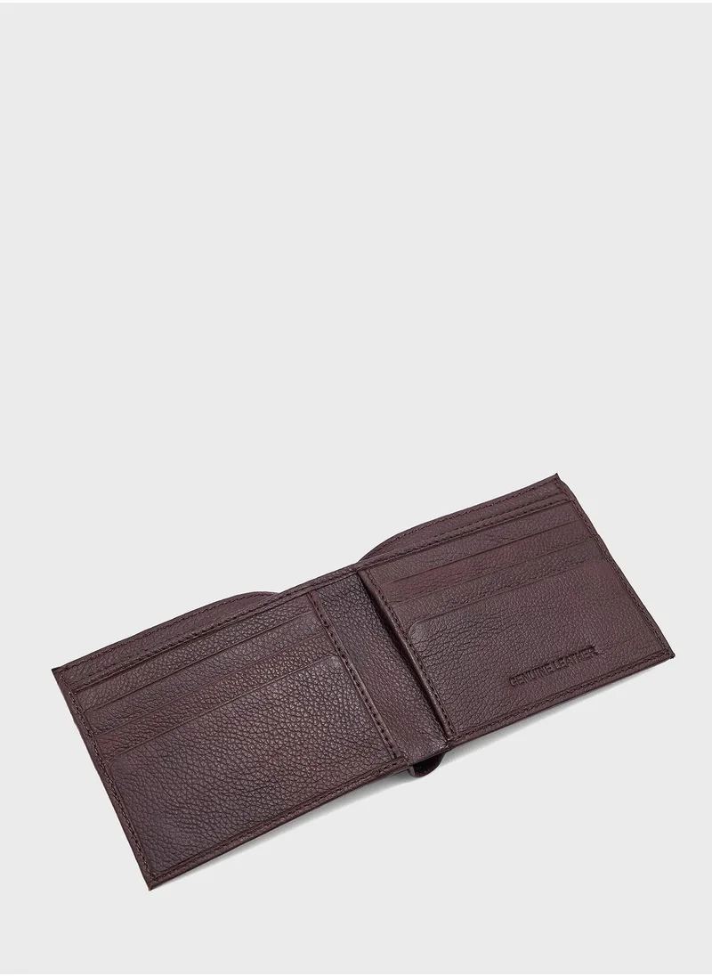 Robert Wood Genuine Leather Bi Fold Wallet