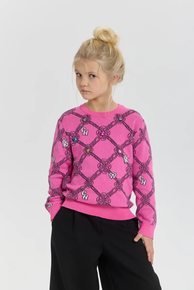 Choupette Pink Jumper - Choupette