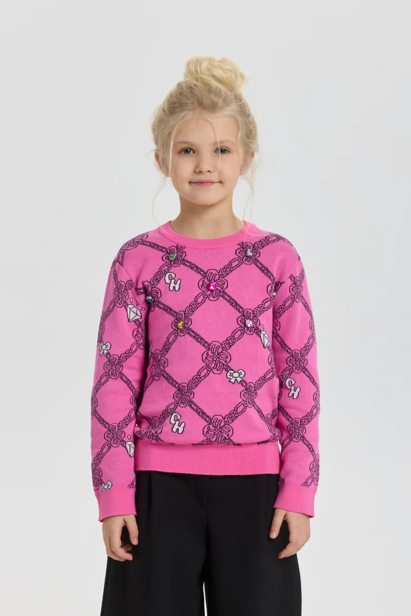 Choupette Pink Jumper - Choupette