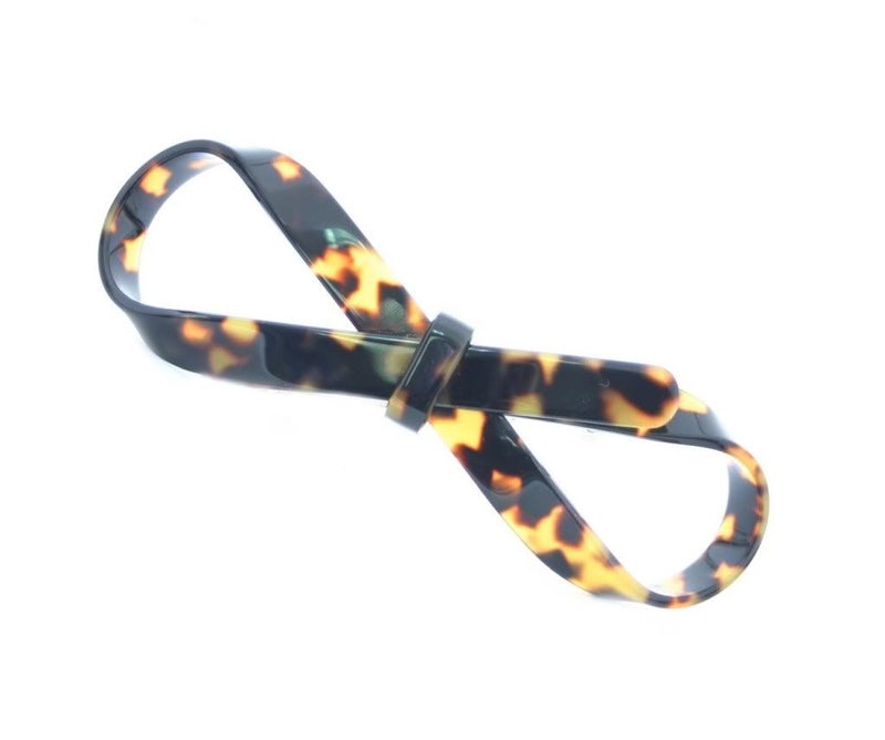 Caravan Oversized Large Hand Tied Bow Tying Handmade Celluloid Acetate Got Us This Loop - Image 2